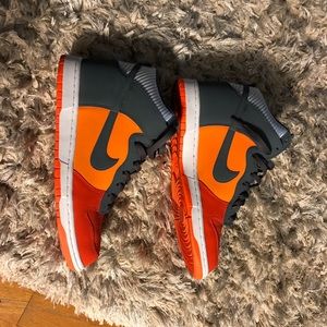 Nike Dunk Hi Team Orange/Wolf Gray 317982-800